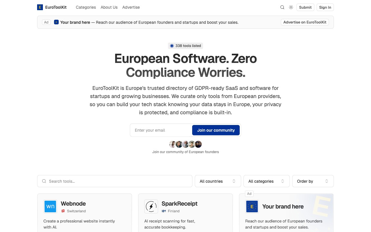 eurotoolkit.eu — screenshot