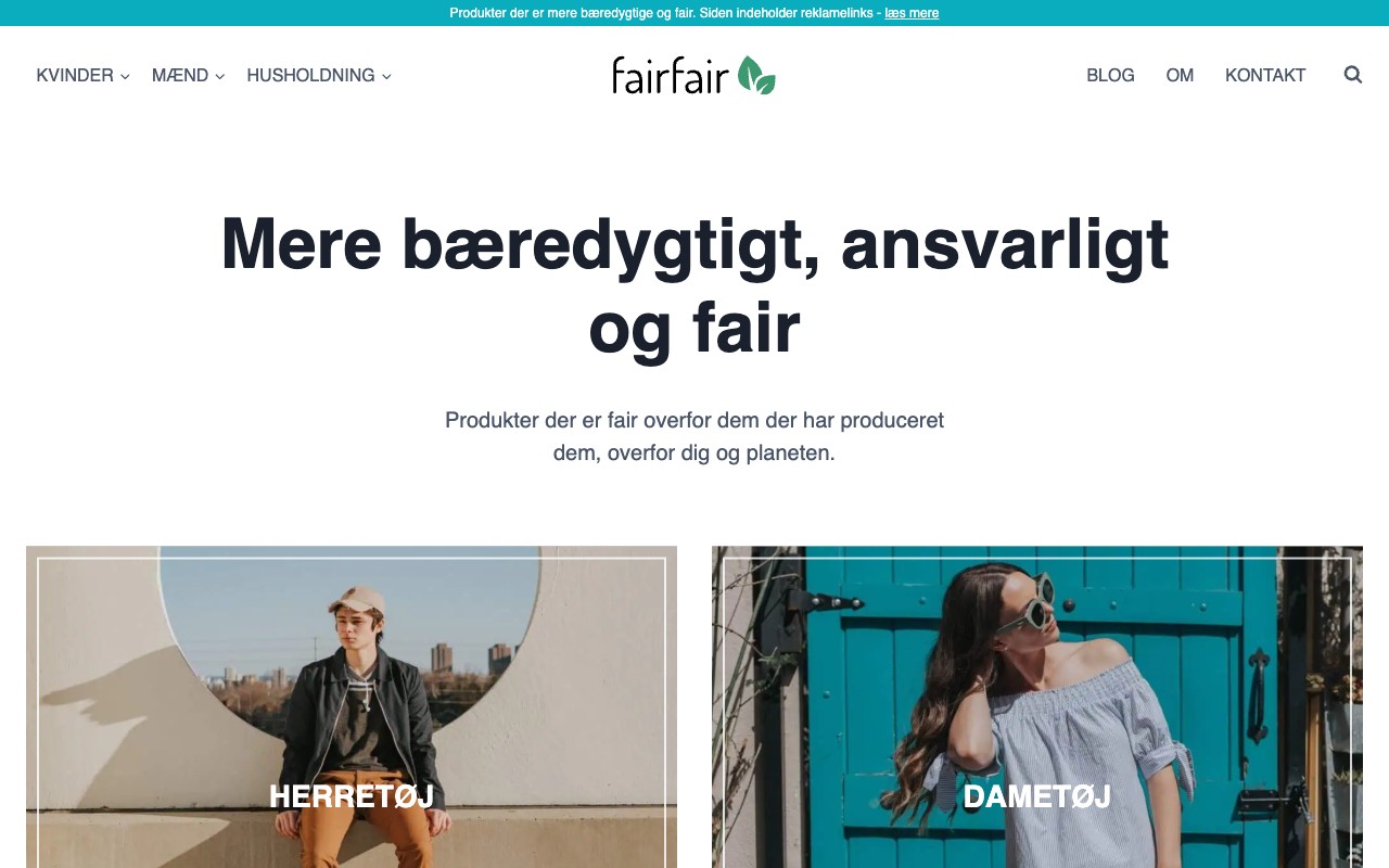 fairfair.dk — screenshot